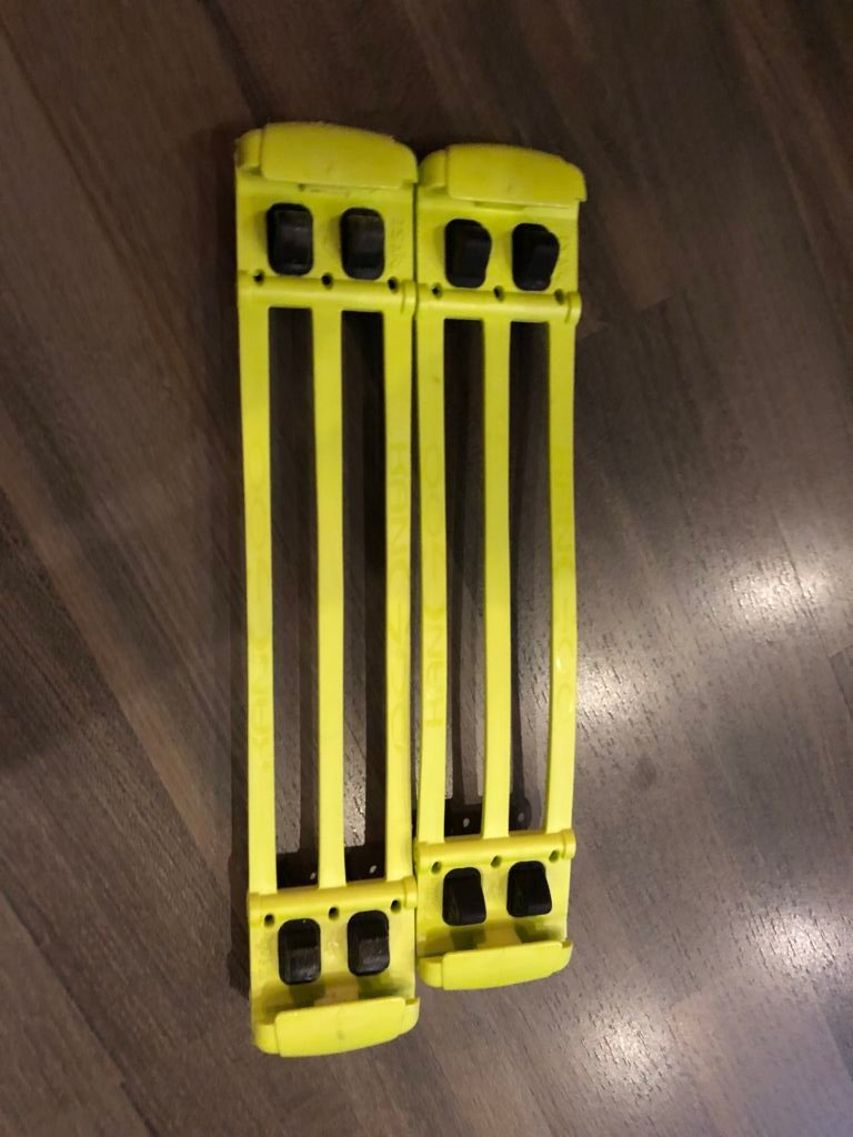 porovnání délky opotřebovaných a nových pružin