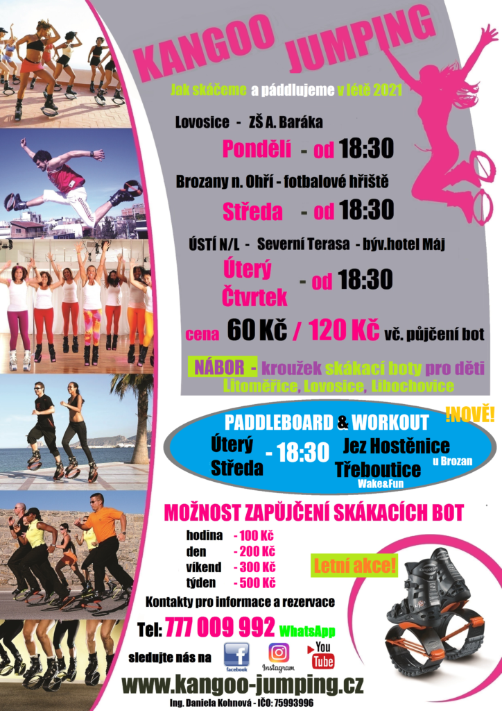 Kangoo Jumping + Paddleboard & Workout