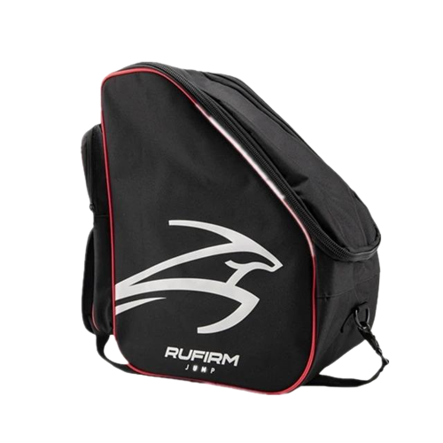 taška na skákací boty - černo-červená